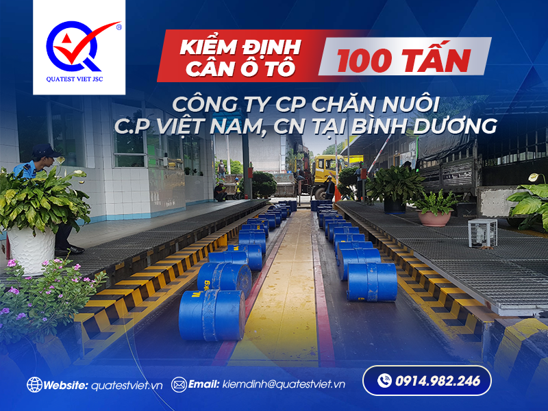 Cân ô tô 100 tấn